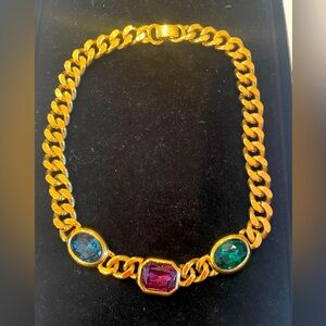 Vintage Bijoux Cascio Chunky 16.5” Choker